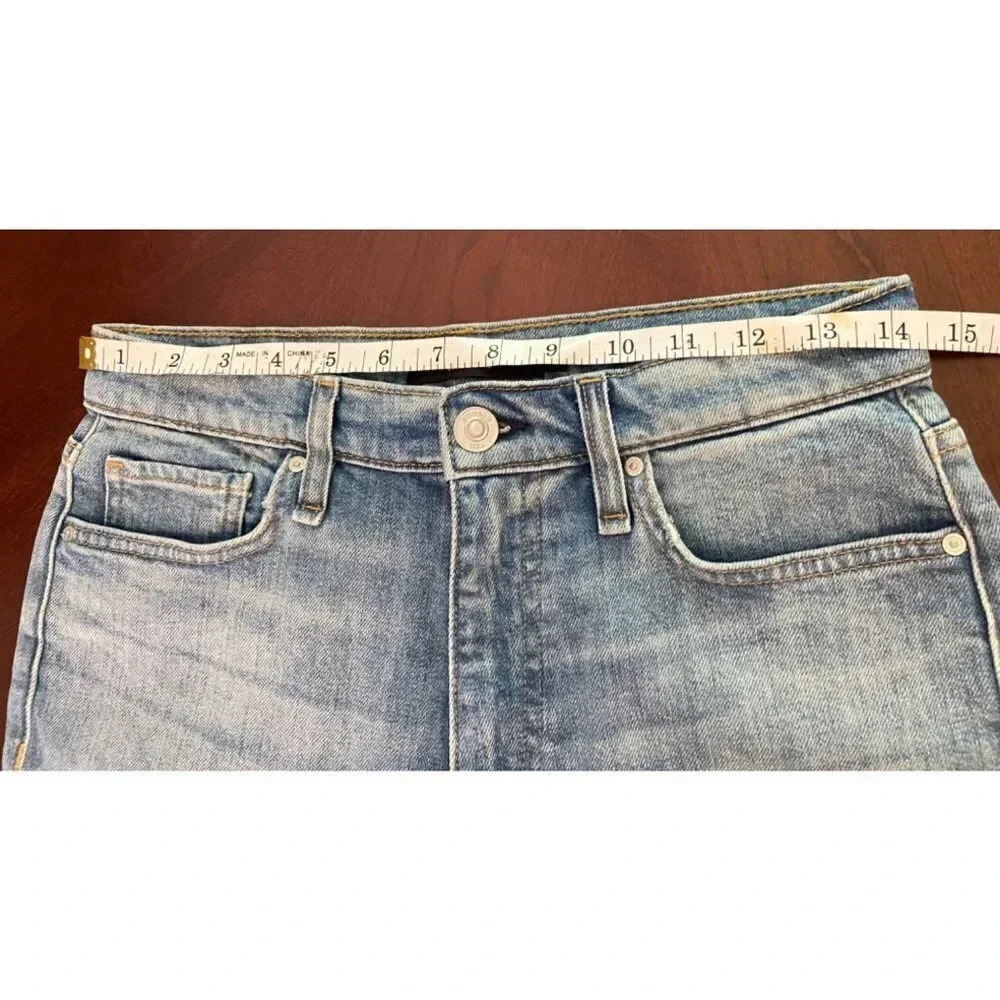 Hudson NWOT Hana Mini Denim Biker Shorts Size 27 NWOT - Picture 8 of 11